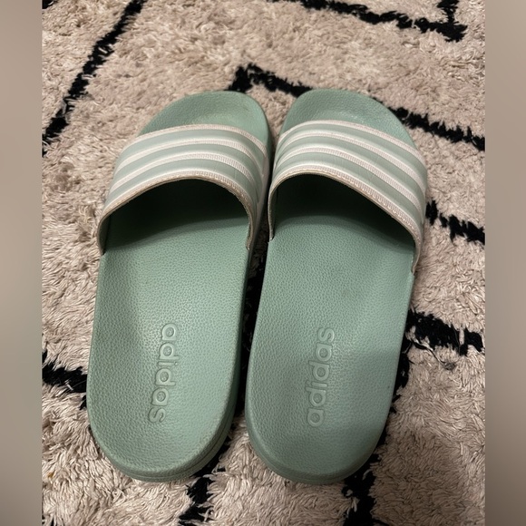 Blue adidas slides​​ - Picture 4 of 5